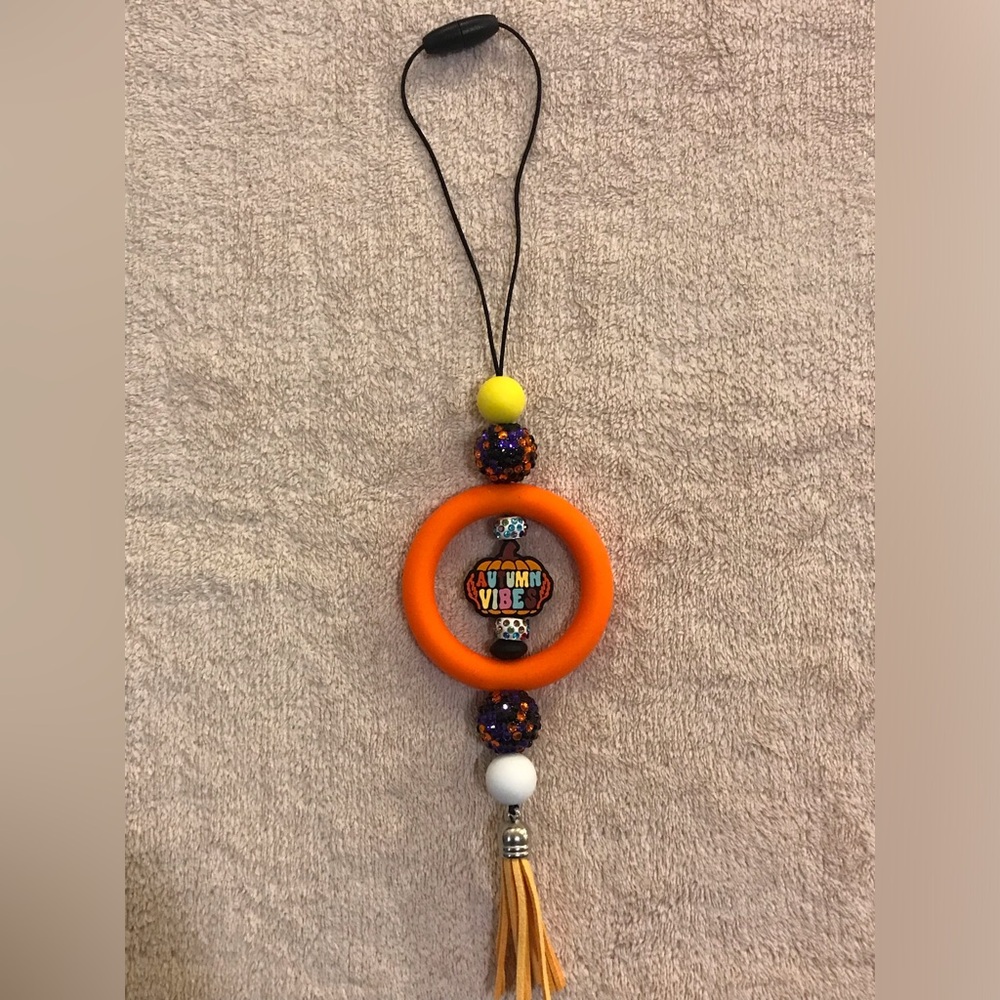 Beaded Car Charm- Autumn Vibes